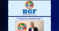 Desktop Screenshot of bgf.org.tr